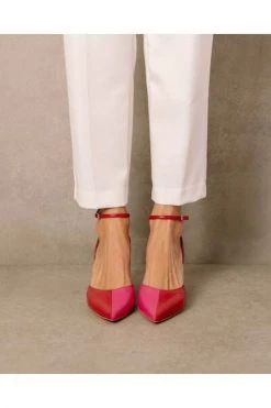 ALOHAS Cinderella Pumps Red