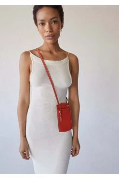 ALOHAS Casual Jurken Delicate Strap Knit Dress Beige