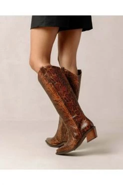 ALOHAS Cowboylaarzen Boots Brown -Aloha Winkel 050751b00c61ad3b88bdf32e3dcc2587