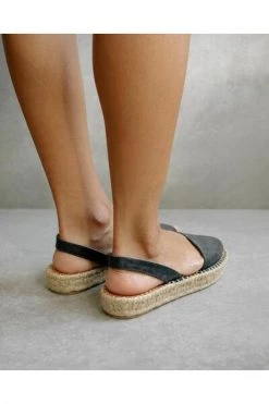ALOHAS Espadrilles Ibizas Sandals Black -Aloha Winkel 053ddea22823db7c319bcdf889e86923
