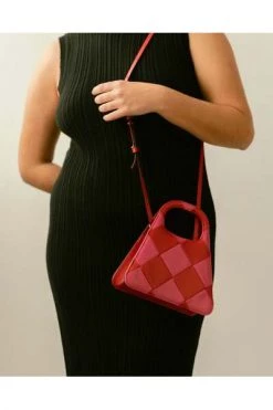 ALOHAS Schoudertassen The A Scacchi Bag Red