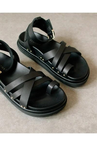 ALOHAS Sandalen Buckle Up Sandals Black 1 ALOHAS Sandalen Buckle Up Sandals Black