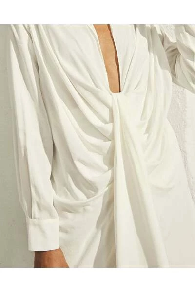 ALOHAS Casual Jurken Liberica Dress Beige 1 ALOHAS Casual Jurken Liberica Dress Beige