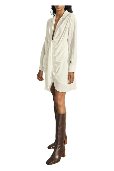 ALOHAS Casual Jurken Liberica Dress Beige 5 ALOHAS Casual Jurken Liberica Dress Beige - Afbeelding 5