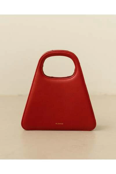 ALOHAS Schoudertassen The A Scacchi Bag Red 2 ALOHAS Schoudertassen The A Scacchi Bag Red - Afbeelding 2