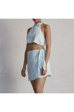 ALOHAS Korte Rokken Romance Skirt Blue -Aloha Winkel 1122aa1d07402c5b6996729055914cd8