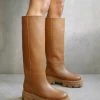 ALOHAS Laarzen Katiuska Boots Brown