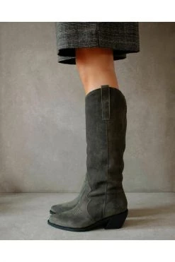 ALOHAS Laarzen Mount Suede Boots Green