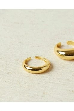 ALOHAS Ringen Simple Ring Gold Yellow -Aloha Winkel 15f2a620cdc24389ae464d4efa1a29be