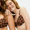 ALOHAS Bikini's The Loop Bikini Top Brown