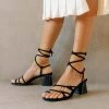 ALOHAS Sandalen Goldie Heel Sandals Black