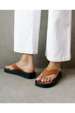 ALOHAS Slippers Overcast Shoes Brown