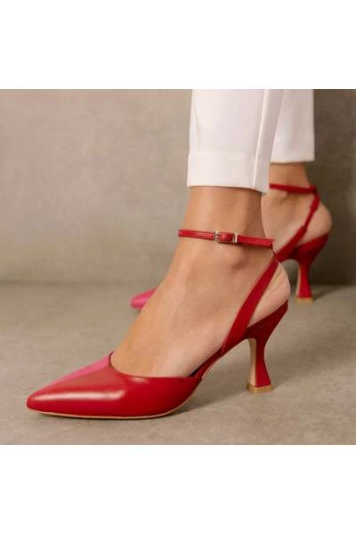 ALOHAS Cinderella Pumps Red 2 ALOHAS Cinderella Pumps Red - Afbeelding 2