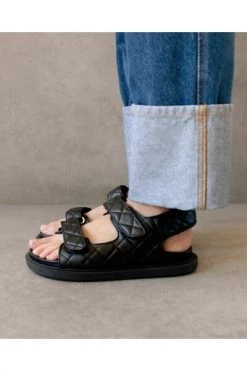 ALOHAS Sandalen Hook-Loop Sandals Black -Aloha Winkel 1c36c7e506029832042f1060955b19ea