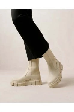 ALOHAS Enkellaarsjes Shoes White -Aloha Winkel 1da0805fbcb77220f832f4c600ef6b2c