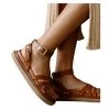 ALOHAS Sandalen Buckle Up Sandals Brown