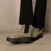 ALOHAS Chelseaboots Armor Boots Green