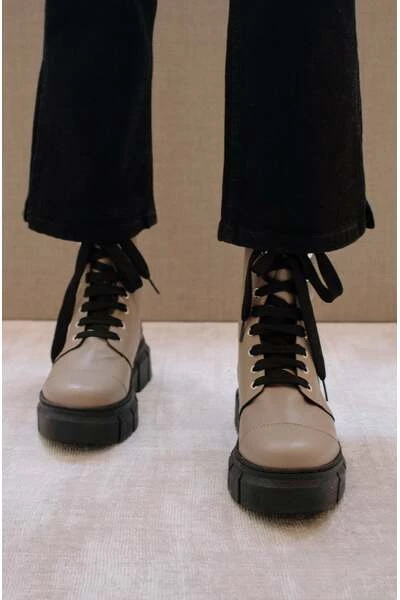 ALOHAS Laarzen Can Can Vegan Boots Beige 1 ALOHAS Laarzen Can Can Vegan Boots Beige