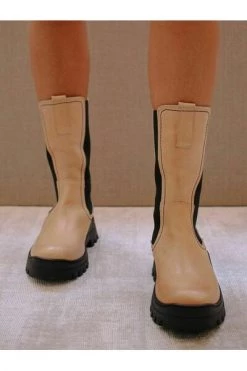 ALOHAS Chelseaboots Pick Me Up Leather Boots Beige -Aloha Winkel 2df868dcb970304e28be1e5c56a40bb3