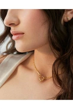 ALOHAS Kettingen Chain Line Necklace Yellow 9 ALOHAS Kettingen Chain Line Necklace Yellow -Aloha Winkel 32bc5c97600c711db4201792b7b73d15