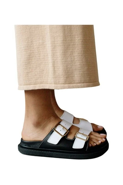 ALOHAS Sandalen Buckle Strap Sandals White 3 ALOHAS Sandalen Buckle Strap Sandals White - Afbeelding 3