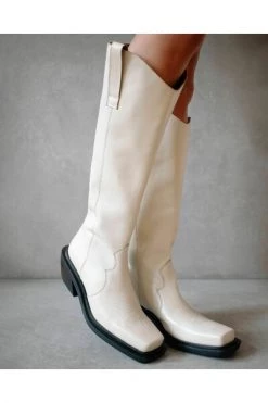 ALOHAS Snowboots Cattle Boots Beige