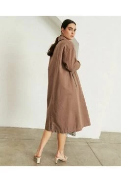 ALOHAS Trenchcoats & Mantels Flash Trench Coat Brown -Aloha Winkel 3c3fd0ca164519a636a4cf58c12f454f