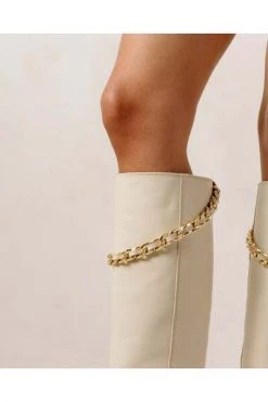 ALOHAS Laarzen Pier Beige