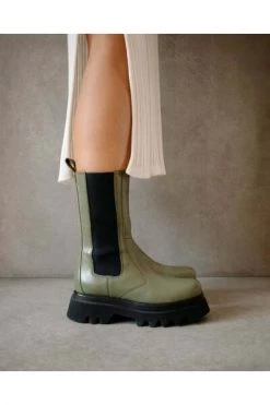 ALOHAS Chelseaboots All Rounder Boots Green -Aloha Winkel 3d5371c6517e0ec87f7889569616b127