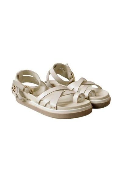 ALOHAS Sandalen Buckle Up Shoes Beige 4 ALOHAS Sandalen Buckle Up Shoes Beige - Afbeelding 4
