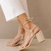 ALOHAS Sandalen Grace Corn Sandals Beige
