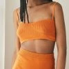 ALOHAS Midirokken Deal Skirt Orange