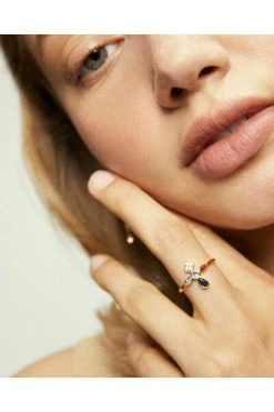 ALOHAS Ringen Gem Ring Yellow -Aloha Winkel 42ba7d9d9ff82d7207a4613a4fd6695f