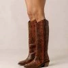 ALOHAS Cowboylaarzen Boots Brown
