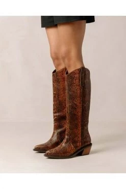 ALOHAS Cowboylaarzen Boots Brown