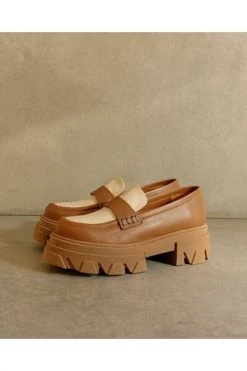 ALOHAS Loafers Trailblazer Bicolor Shoes Brown 10 ALOHAS Loafers Trailblazer Bicolor Shoes Brown -Aloha Winkel 46a7b8803c954bb9e51228b407ec250b