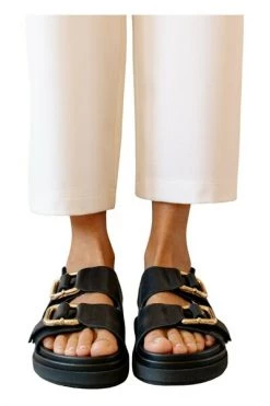 ALOHAS Sandalen Sandals Black -Aloha Winkel 46d879646da4872d170071821dceffcb