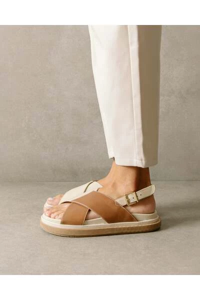 ALOHAS Sandalen Marshmallow Brown 2 ALOHAS Sandalen Marshmallow Brown - Afbeelding 2