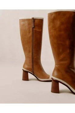 ALOHAS Enkellaarsjes East Retro Brown 8 ALOHAS Enkellaarsjes East Retro Brown -Aloha Winkel 49b99d37a59477c135dd331b7201c565