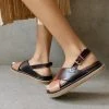 ALOHAS Sandalen Marshmallow Platform Sandals Brown