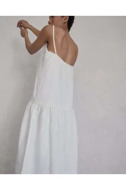 ALOHAS Feestjurken Naturalist Dress White -Aloha Winkel 504bbe18a305d0ebb241761a1d3d598e