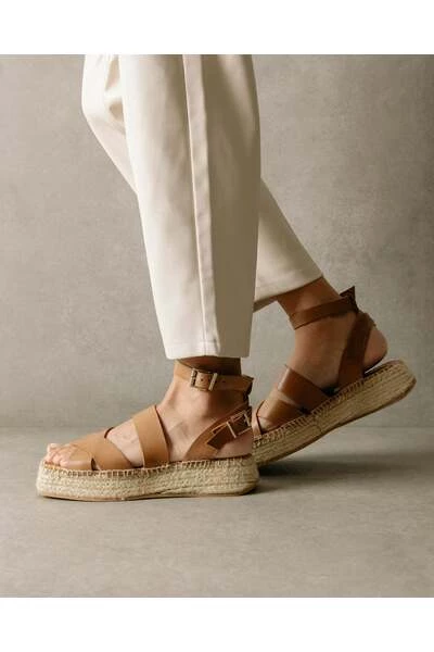 ALOHAS Sandalen County Espadrilles Brown 2 ALOHAS Sandalen County Espadrilles Brown - Afbeelding 2