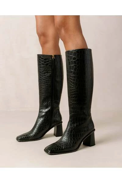 ALOHAS Enkellaarsjes East Apple Alli Black 2 ALOHAS Enkellaarsjes East Apple Alli Black - Afbeelding 2