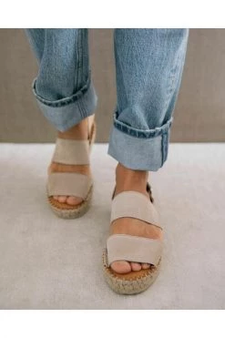 ALOHAS Sandalen Double Strap Sandals Beige -Aloha Winkel 5705746b76066305ad73028e13621200