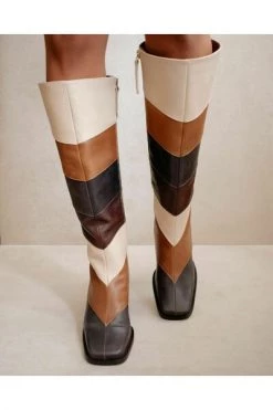 ALOHAS Schoenen North Patchwork Vintage Boots Brown 11 ALOHAS Schoenen North Patchwork Vintage Boots Brown -Aloha Winkel 58514ad1c9ab8d4be1c66e82049d891d