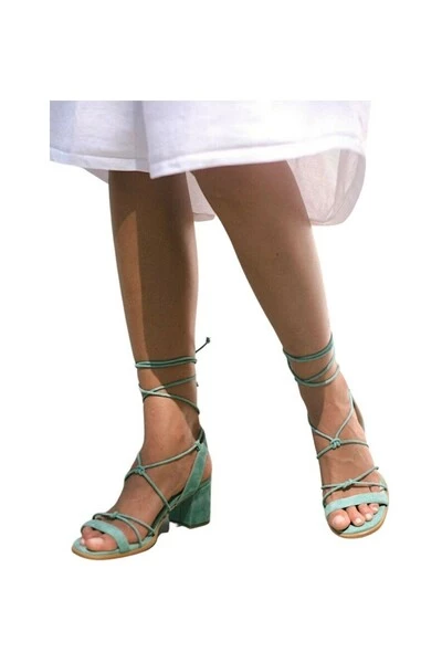 ALOHAS Sandalen Sophie Sea Sandals Green 2 ALOHAS Sandalen Sophie Sea Sandals Green - Afbeelding 2