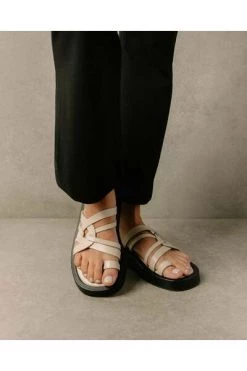 ALOHAS Slippers Cool Sandals Beige