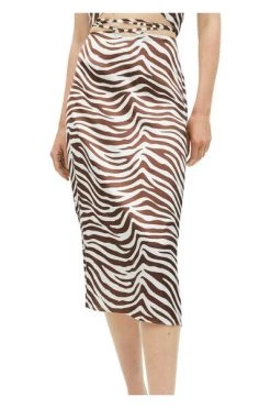 ALOHAS Midirokken High Tied Skirt Beige