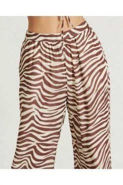 ALOHAS Wijde Broeken Cliffhanger Pants Brown