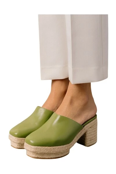 ALOHAS Schoenen Clogs Green 2 ALOHAS Schoenen Clogs Green - Afbeelding 2